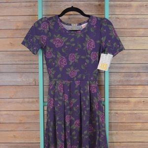 XXS LuLaRoe Amelia dress